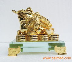 深圳招財(cái)鍍金金蟾樹脂工藝品 批發(fā)市場的財(cái)富選擇